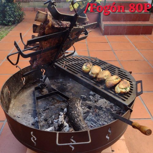 ÑUKE Fogón 80 P (Incluye Parrilla y Cruz pala y atizador )