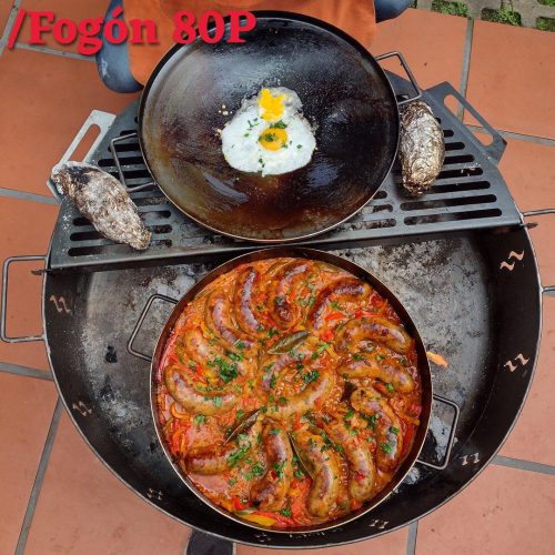 ÑUKE Fogón 80 P (Incluye Parrilla y Cruz pala y atizador )