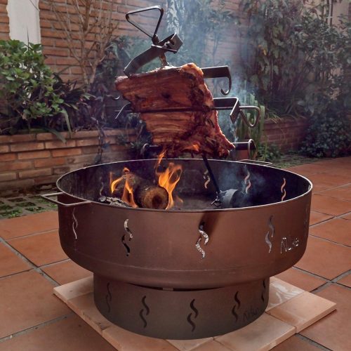 ÑUKE Fogón 80 P (Incluye Parrilla y Cruz pala y atizador )