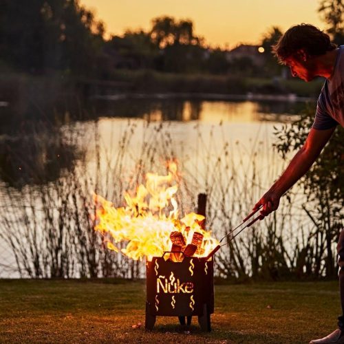 ÑUKE Fogón 35 CM con parrilla