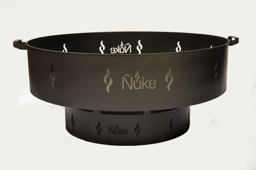 ÑUKE Fogón 120 Con Carro (2 Parrillas, estaca, plancha, pala y atizador)