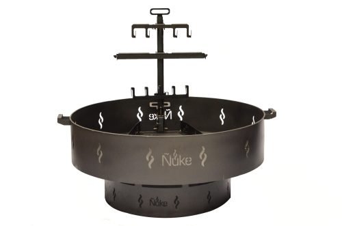 ÑUKE Fogón 120 Con Carro (2 Parrillas, estaca, plancha, pala y atizador)