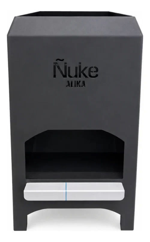 Brasero Ñuke Auka De Hierro Negro